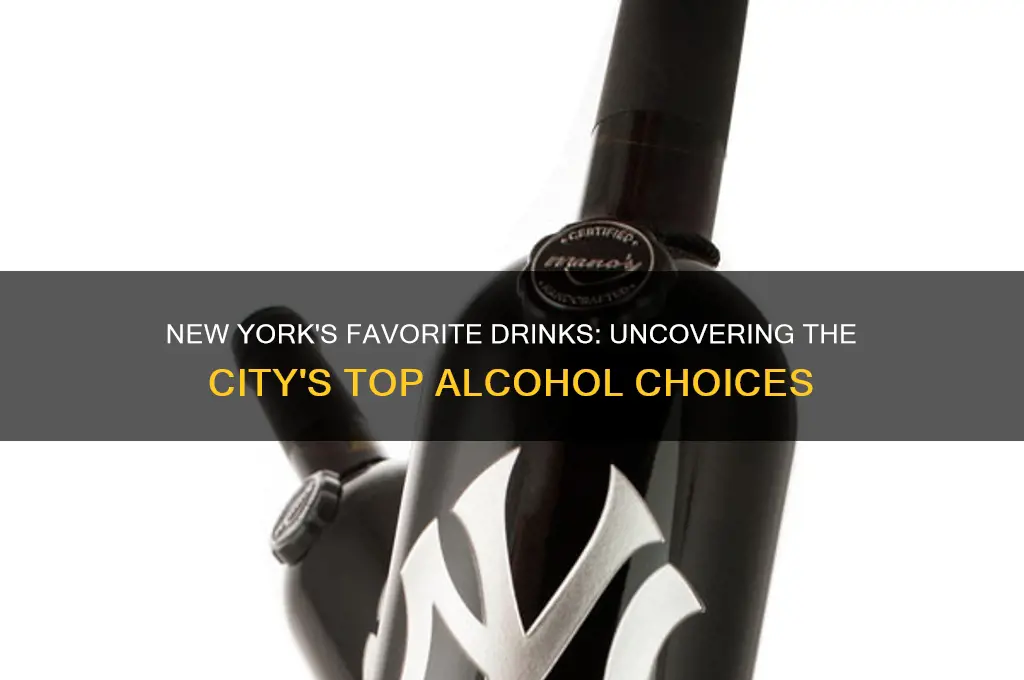 what alcohol do new yorkers drink]